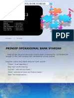 UNTUK PRINSIP OPERASIONAL BANK SYARIAH