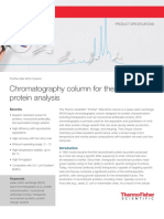 Chromatography Column For Therapeutic Protein Analysis: Product Specifications