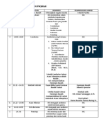 Susunan Kegiatan Paskah