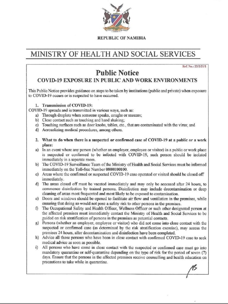 COVID 19 Workplace Guidelines PDF