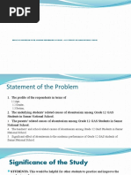 Impact of Absenteeism To The Academic Performance of Grade 12 Gas Students in Samar National School