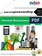 Entrepreneurship: Internal Environment