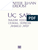 Muzaffer İlhan Erdost - Üç Şair (Nazım Hikmet, Cemal Süreya, Ahmed Arif)