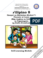 Filipino 8 SLMs 4th Quarter Module 7