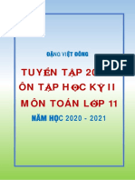 20 de On Tap Hoc Ky 2 Toan 11 Nam Hoc 2020 2021 Dang Viet Dong