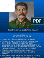 Big Brother Is Watching You!!!