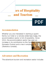1.3 8 Sectors of Hospitality and Tourism