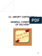Import Contracts 1 General Conditions of Delivery