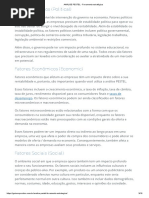 ANÁLISE PESTEL - Ferramenta estratégica