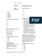 Listening & Notetaking Skills, 4e, Answer Key