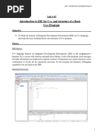 Itc Lab 7 - Intro To C++