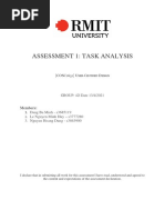 Assessment 1: Task Analysis: Members