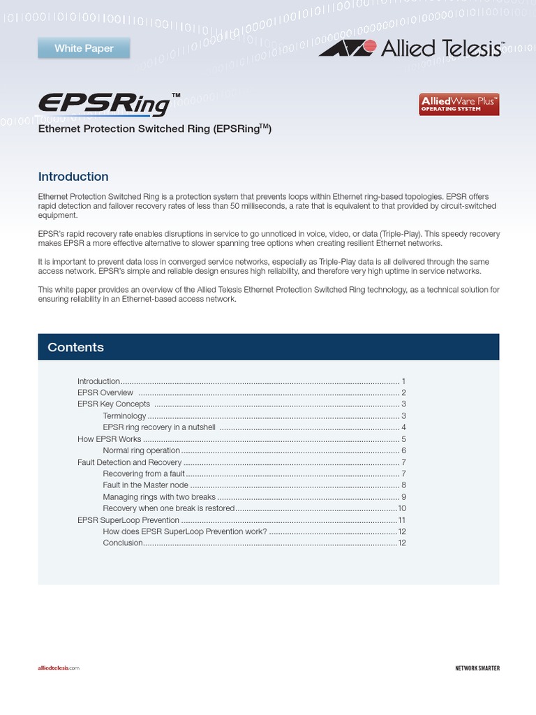 Ati Epsring WP White Paper | PDF | Computer Network | Ethernet