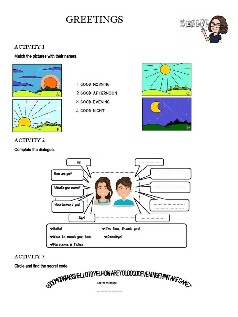 Greetings | PDF
