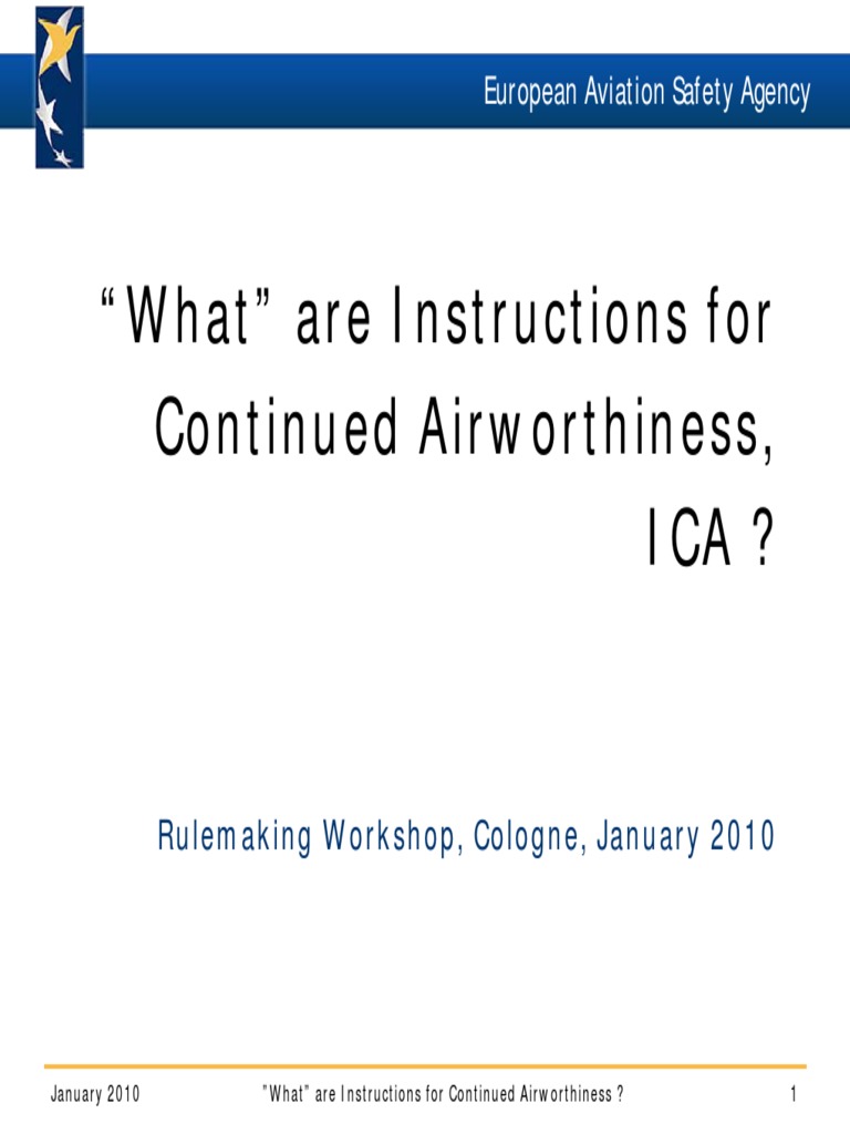 Understanding ICA in Aviation | PDF | Aviation | Aerospace