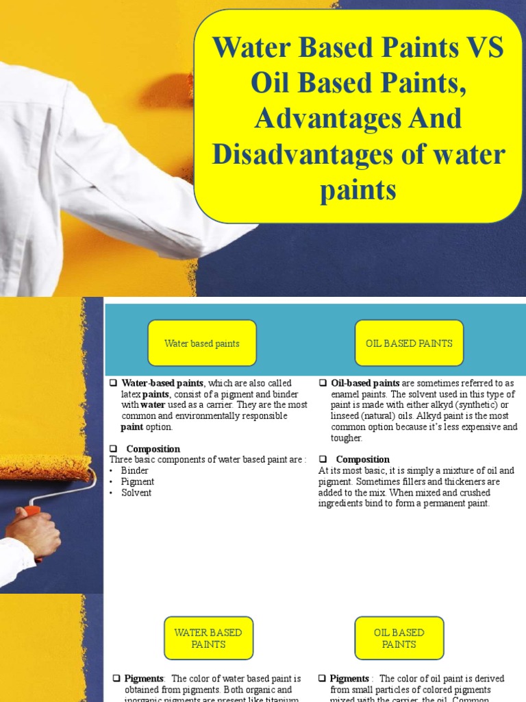 Enamel vs Latex Paint, Advantages vs Disadvantages