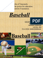 Baseball: Bolivarian Republic of Venezuela. Ministry of Popular Power For Education. University of Carabobo Foundation