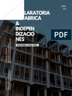 Certificación plana de primera para construcción