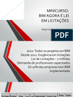 Minicurso BIM AGORA É LEI EM LICITAÇÕES - Aula 27.03.2019