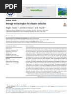 Storage Technologies For Electric Vehicles: Sciencedirect