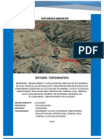 Estudio topográfico para mejora de agua y saneamiento en Vischongo