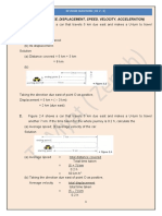 Physics Revision Questions (CH 2-3)