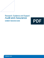 G10148 RG Audit Assurance Resource Guide March 2020