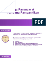 KABANATA II - Mga Pananaw at Teoryang Pampanitikan