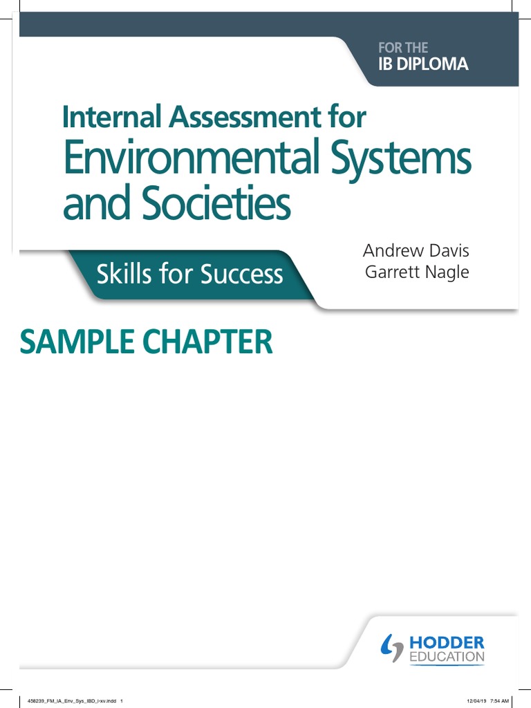 IB ESS Internal Assessment Guide | PDF | Greenhouse Gas | Greenhouse Effect