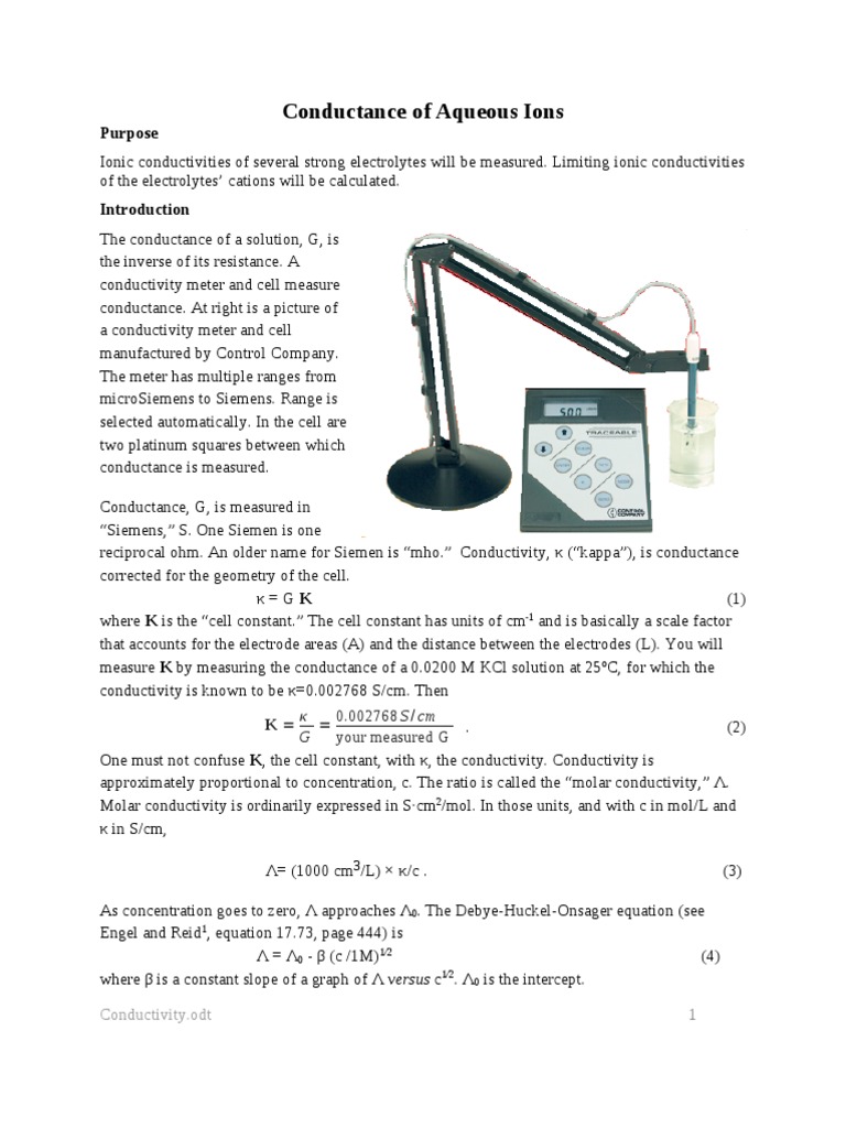 CONDUCTIVITY THEORY AND PRACTICE PDF visual data 6