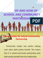 The Why and How of School and Community Partnership