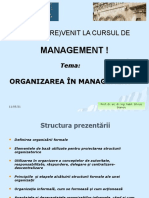5 Organizarea
