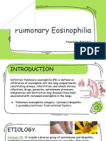 Pulmonary Eosinophilia