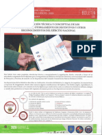 Boletin Estandarizacion Diplomas para Otorgamiento de Distintivos y Otros Reconocimientos Del Ejercito 1