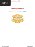 Exam Questions AZ-203: Developing Solutions For Microsoft Azure