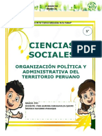 Tarea: Organizacion Politica y Administrativa Del Peru