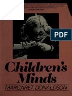 Margaret Donaldson - Children's Minds-WW Norton & Co (1979)