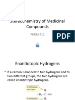 Stereochemistry of Medicinal Compounds