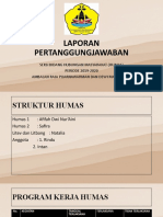 Laporan Pertanggungjawaban Humas.