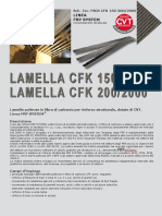 Lamelle CFK Pultruse in Carbonio Sch. Tec. CFK 150 200 2000CA43