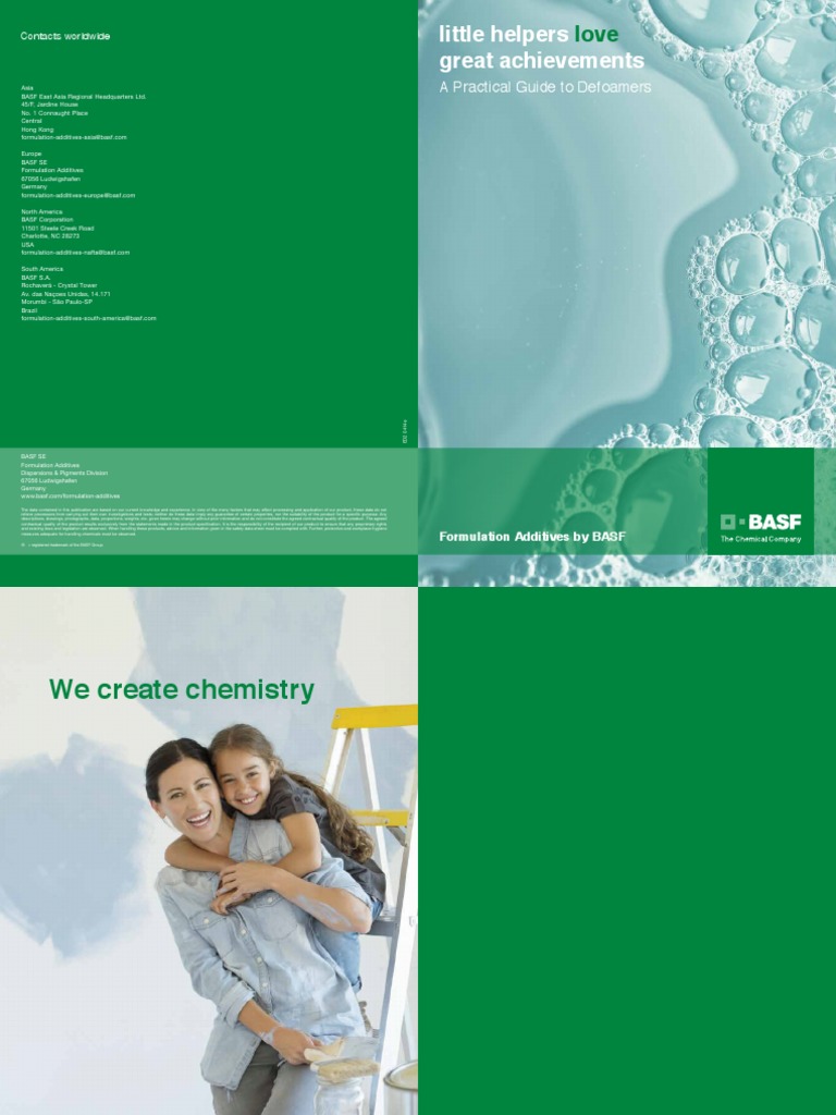 BASF Defoamers Practical Guide | PDF | Surfactant | Foam