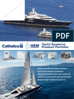 Yacht Systems Product Portfolio Marine Growth Prevention