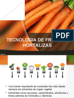 Tecnología de frutas y hortalizas