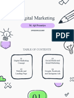 Digital Marketing: M. Aji Prasetyo