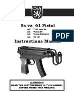 Sa Vz 61 Pistol Instructions Manual