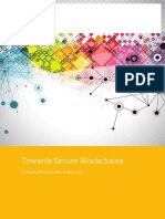 BSI - Towards Secure Blockchains - Concepts, Requirements, Assessments