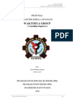Download PROPOSAL PRAKTEK KERJA LAPANGAN by sloofsmart SN50753386 doc pdf