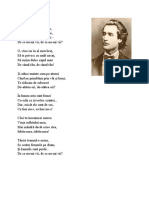 M. Eminescu Poezii Celebre