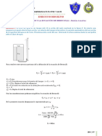 Ejercicios Resueltos - Ecuación de Bernoulli y Continuidad - Tues