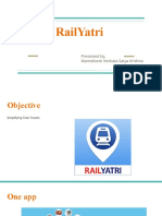 Railyatri: Presented By, Mamidisetti Venkata Satya Krishna